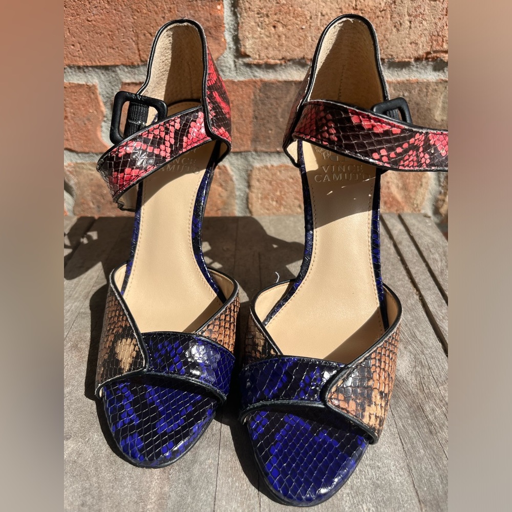 Multi Colored Heels